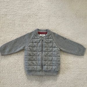 Kids: Zara Baby Quilted knit sweater  size 9-12M